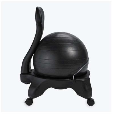 PinGer Adjustable Back Yoga Ball Balance Chair for Spinal Alignment