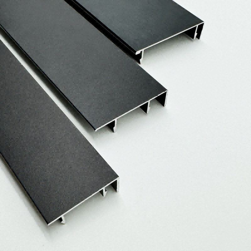 High-End Aluminum Alloy Metal Brushed Skirting Line